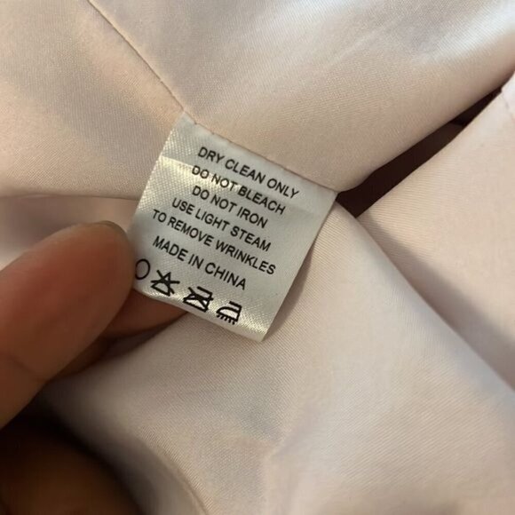 Azazie pink one shoulder gown dress maxi size C - Picture 8 of 10